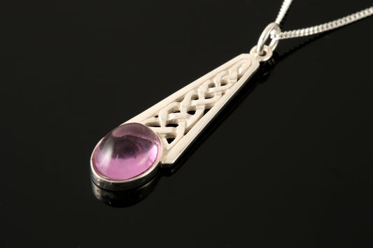 Celtic Amethyst Pendant