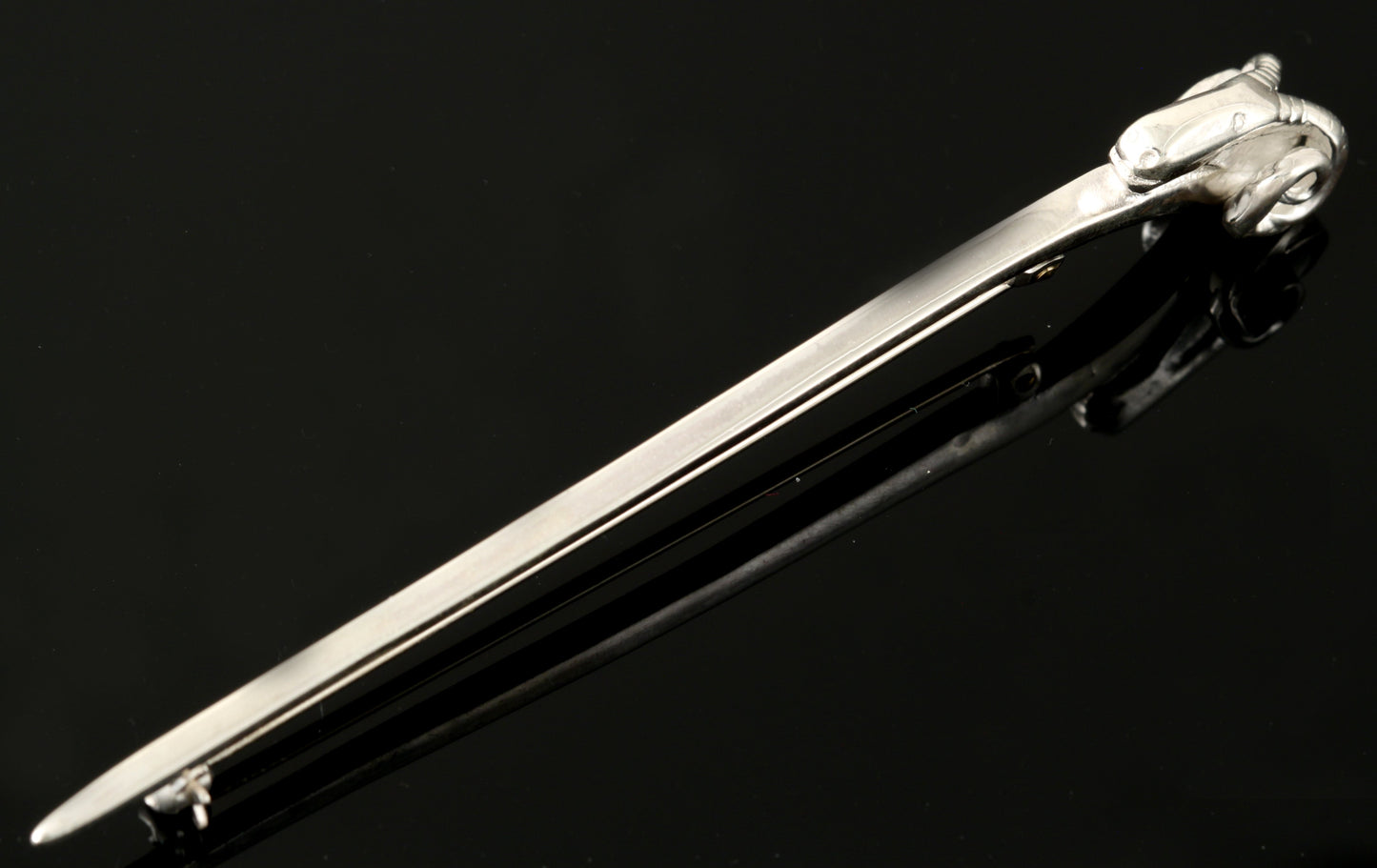 Ram's Horn Kilt Pin