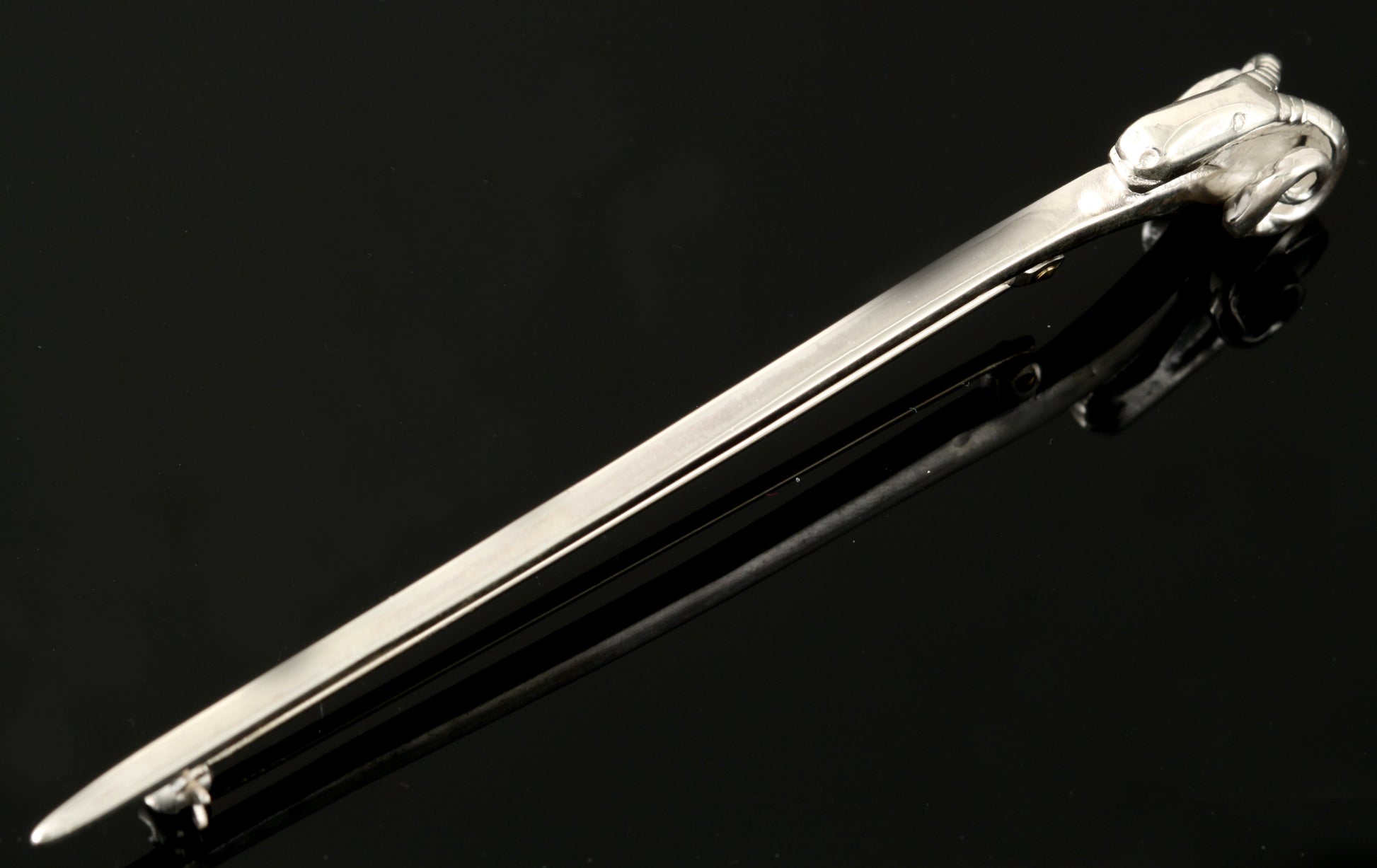 Ram's Horn Kilt Pin