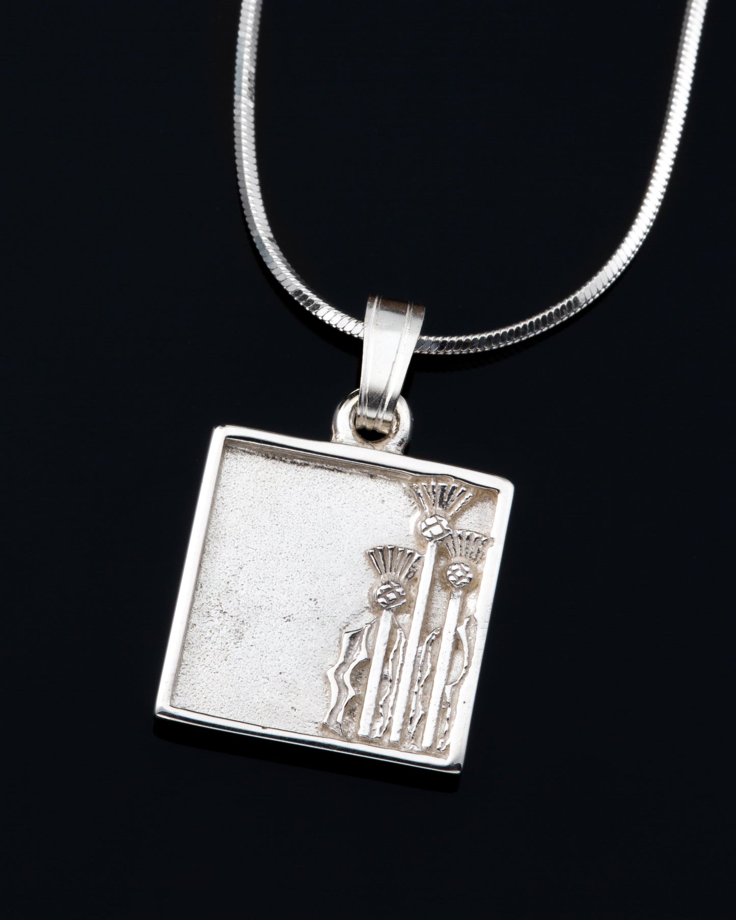 Scottish Thistle Pendant