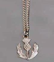Scottish Thistle Pendant