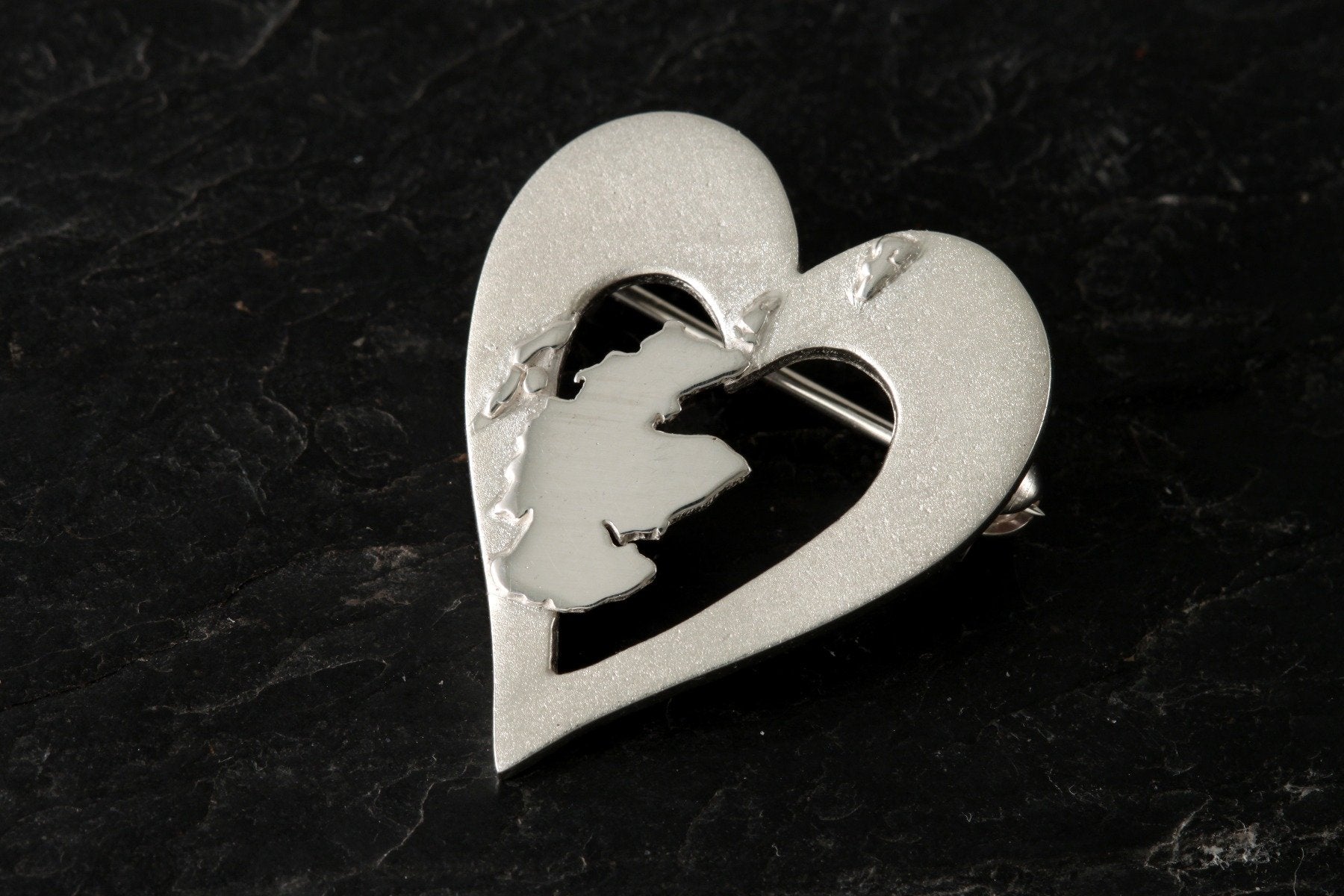 Heart of Scotland Brooch