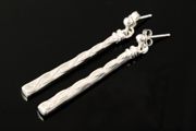 Celtic bar drop earrings