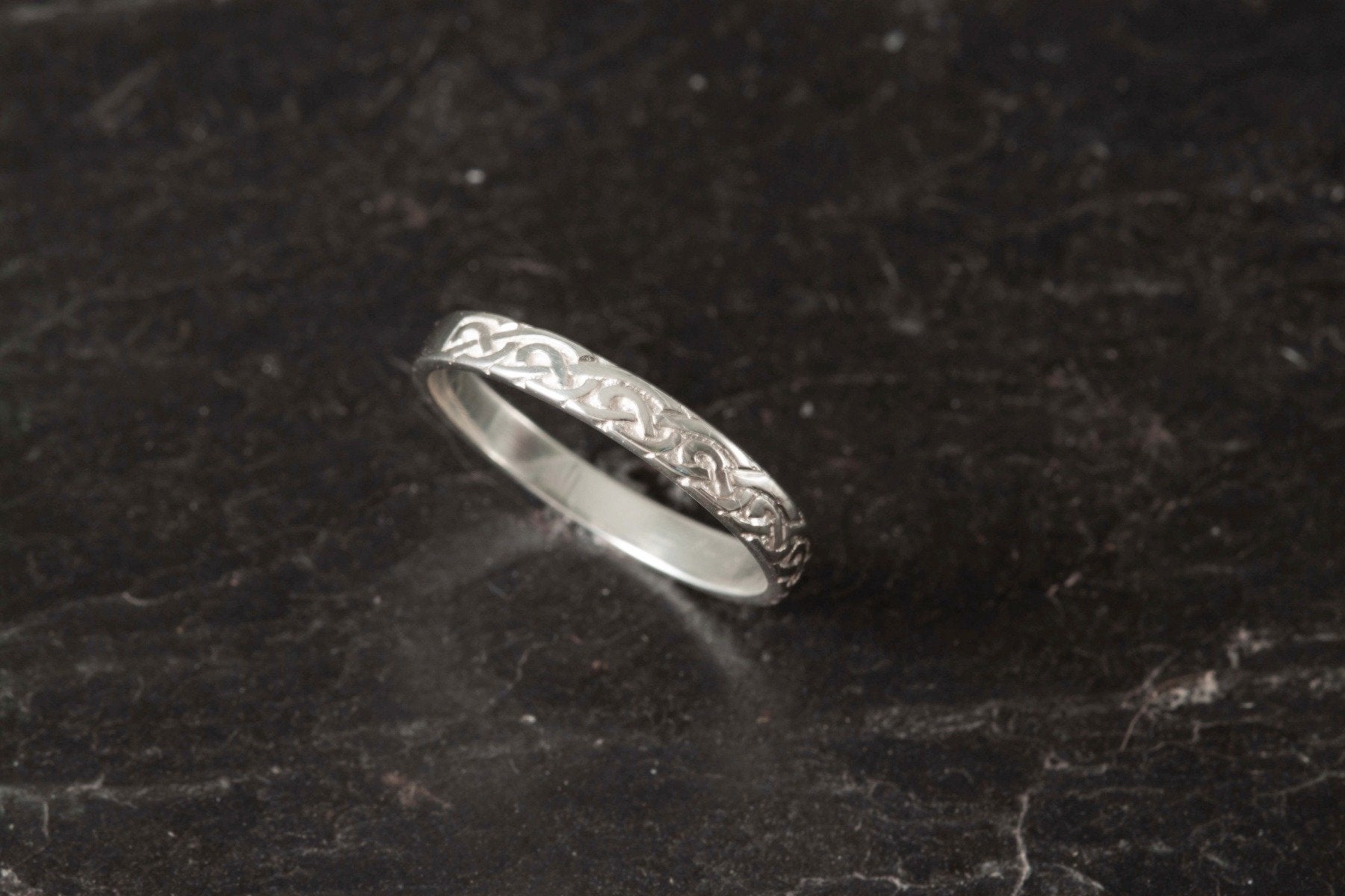 St. Ninian's Isle Stacker in Silver