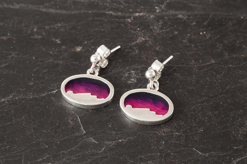 Foula oval earrings