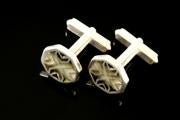 Load image into Gallery viewer, Fara Heart Cufflinks
