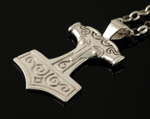 Load image into Gallery viewer, Thor&#39;s Hammer Large Pendant
