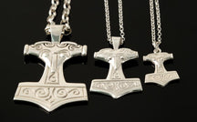 Load image into Gallery viewer, Thor&#39;s Hammer Large Pendant

