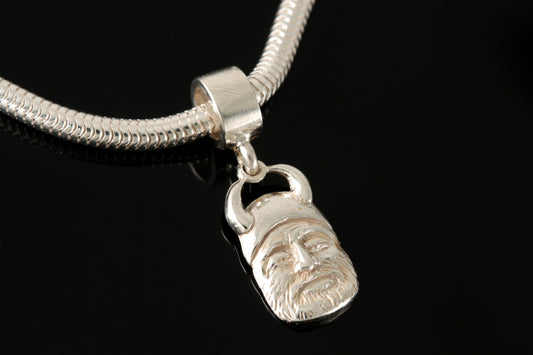 Viking Head Charm