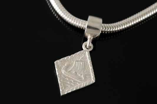 Viking Ship Charm