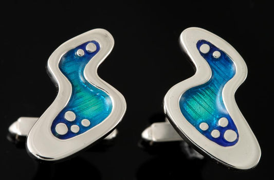 Seascape Bubble Cufflinks