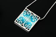 Fara large square pendant | In Stock