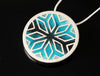 Fara Large round pendant