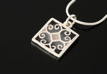 Load image into Gallery viewer, Fara Square small pendant
