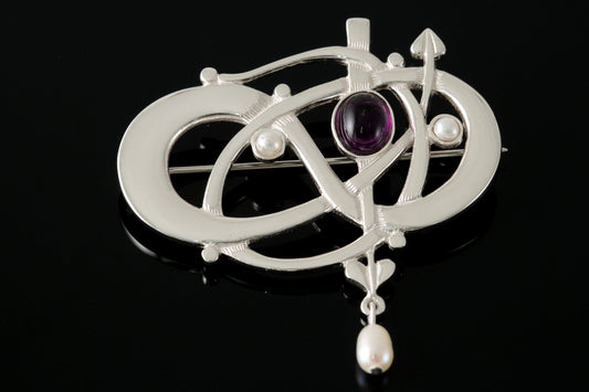 Glasgow Girls Brooch