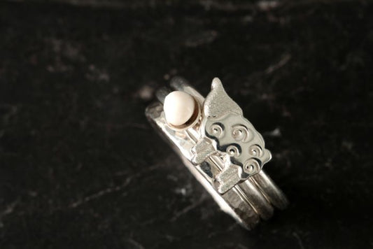 Sheep Stacking Ring - Set of 3