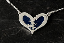 Load image into Gallery viewer, Heart of Shetland Double Pendant
