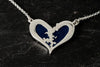 Heart of Shetland Double Pendant