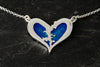 Heart of Shetland Double Pendant