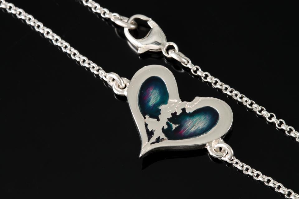 Heart of Shetland double bracelet