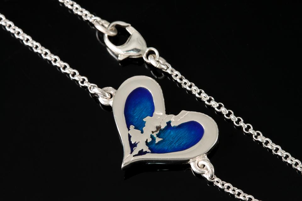 Heart of Shetland double bracelet