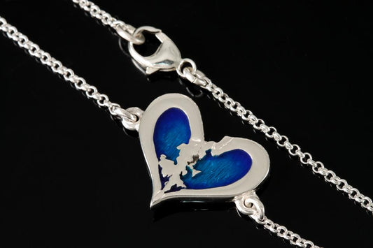 Heart of Shetland double bracelet