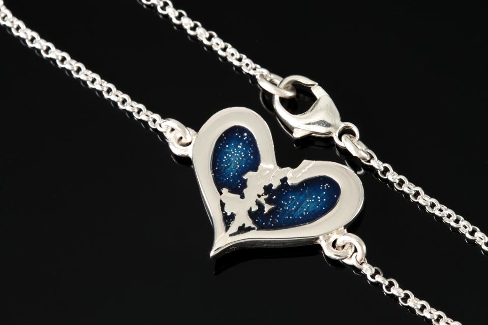 Heart of Shetland double bracelet