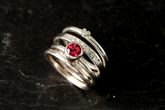 Loff Dee Stacking Ring - Set of 4