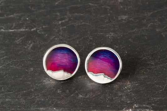 Round Foula earrings