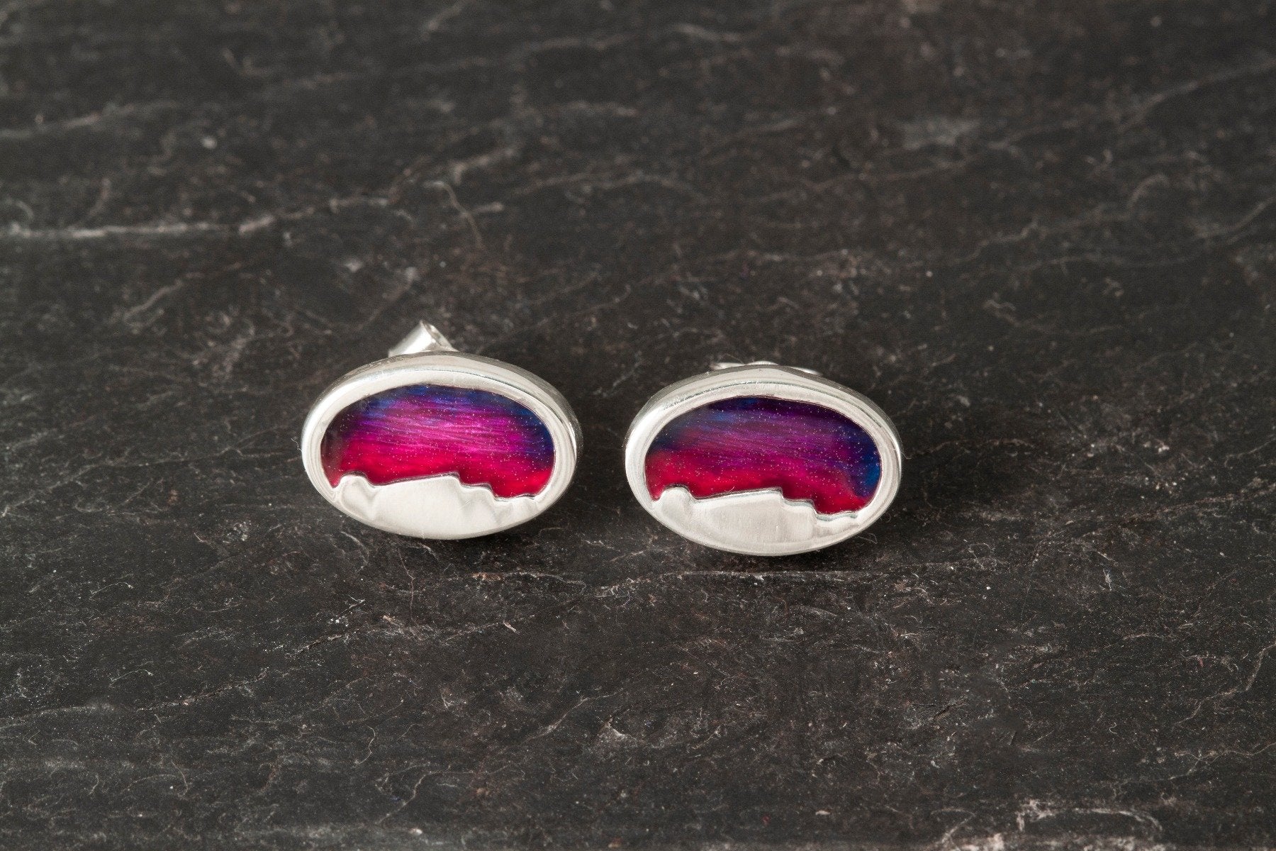 Foula oval earrings