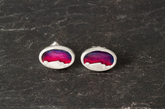 Foula oval earrings