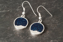 Load image into Gallery viewer, Round Foula earrings
