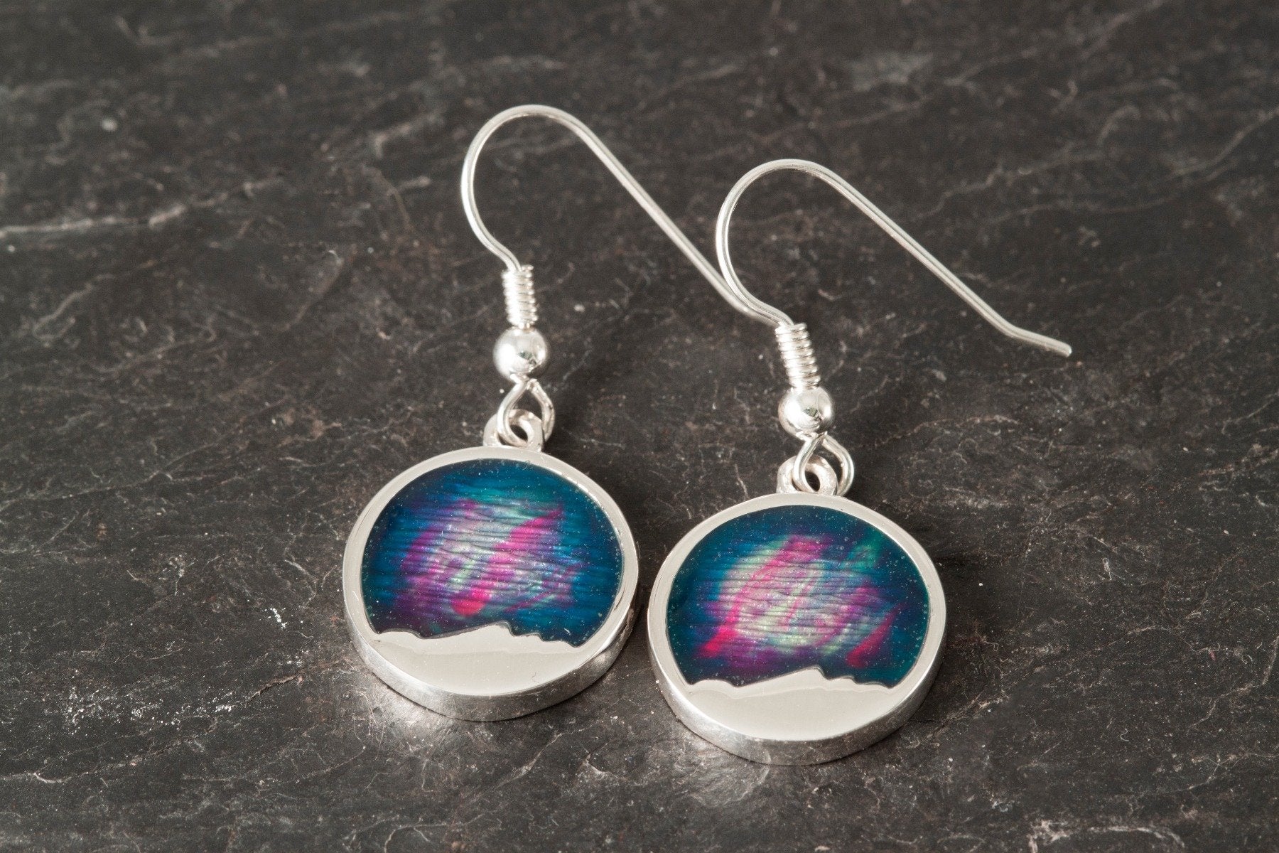 Round Foula earrings | In Stock