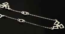 Load image into Gallery viewer, Triquetra Line of Life Necklace
