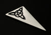 Triquetra Triangle Brooch
