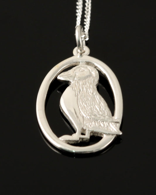 Tammie Norrie - Puffin Oval Pendant