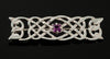 Celtic Amethyst Brooch