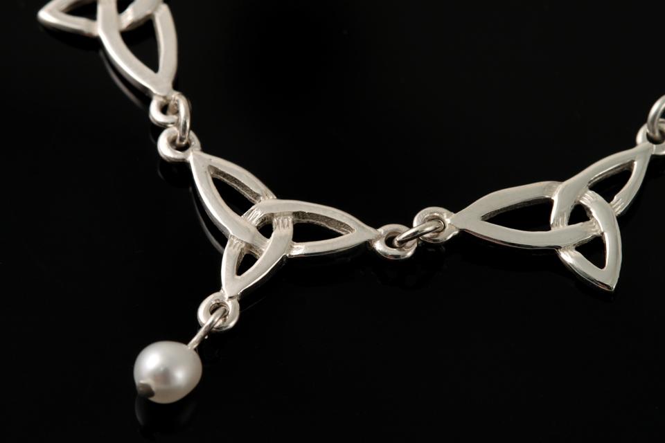 Celtic Pearl Pendant