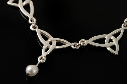 Celtic Pearl Pendant