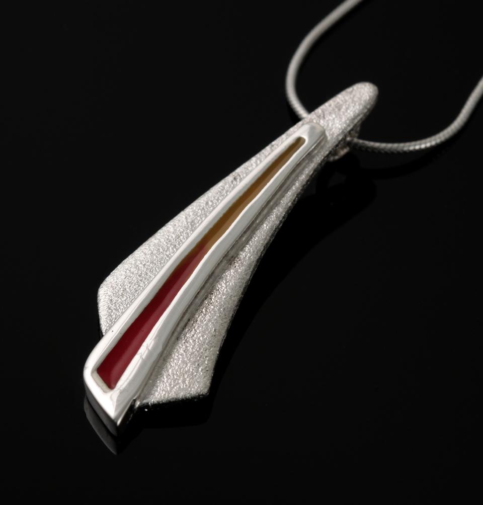 Celtic Fire Two Tone Pendant