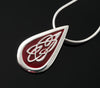 Celtic Fire Large Pear Pendant