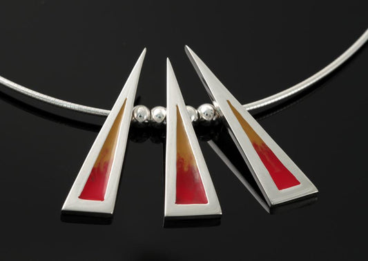 Celtic Fire Three Piece Pendant