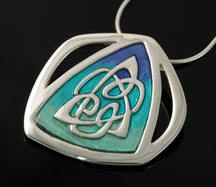 Load image into Gallery viewer, Celtic Fire Pendant
