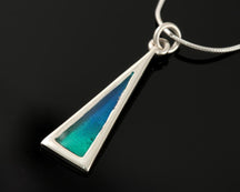 Load image into Gallery viewer, Celtic Fire Triangle Pendant
