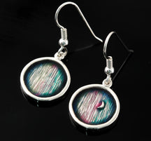 Load image into Gallery viewer, Mirrie Dancers Round Earrings
