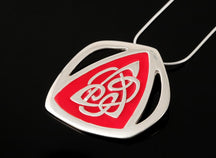 Load image into Gallery viewer, Celtic Fire Pendant
