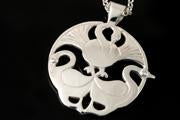 Three Nornes Diamond Pendant