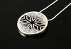 Fara Large round pendant