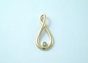 Loop Pendant set with Diamond