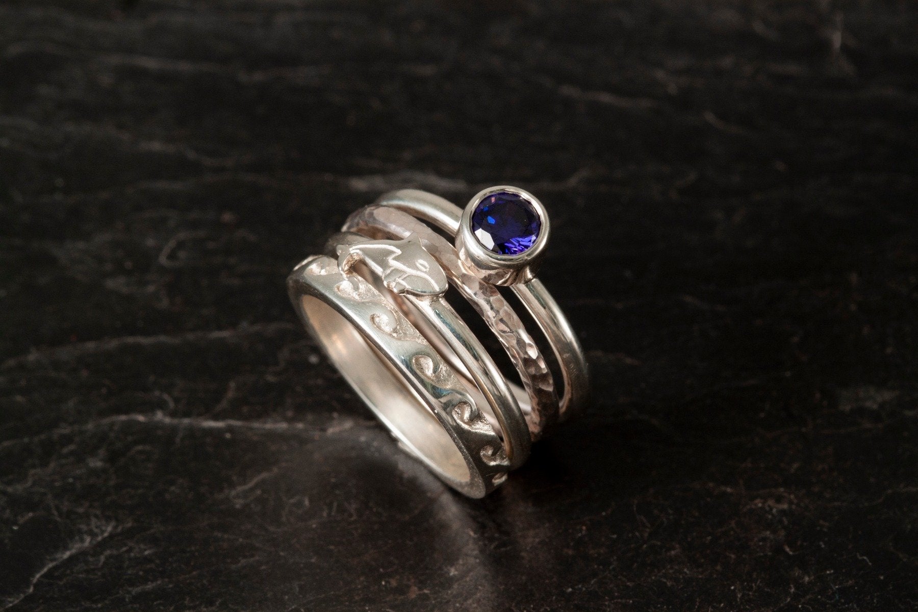 Orca Stacking rings - Set of 4